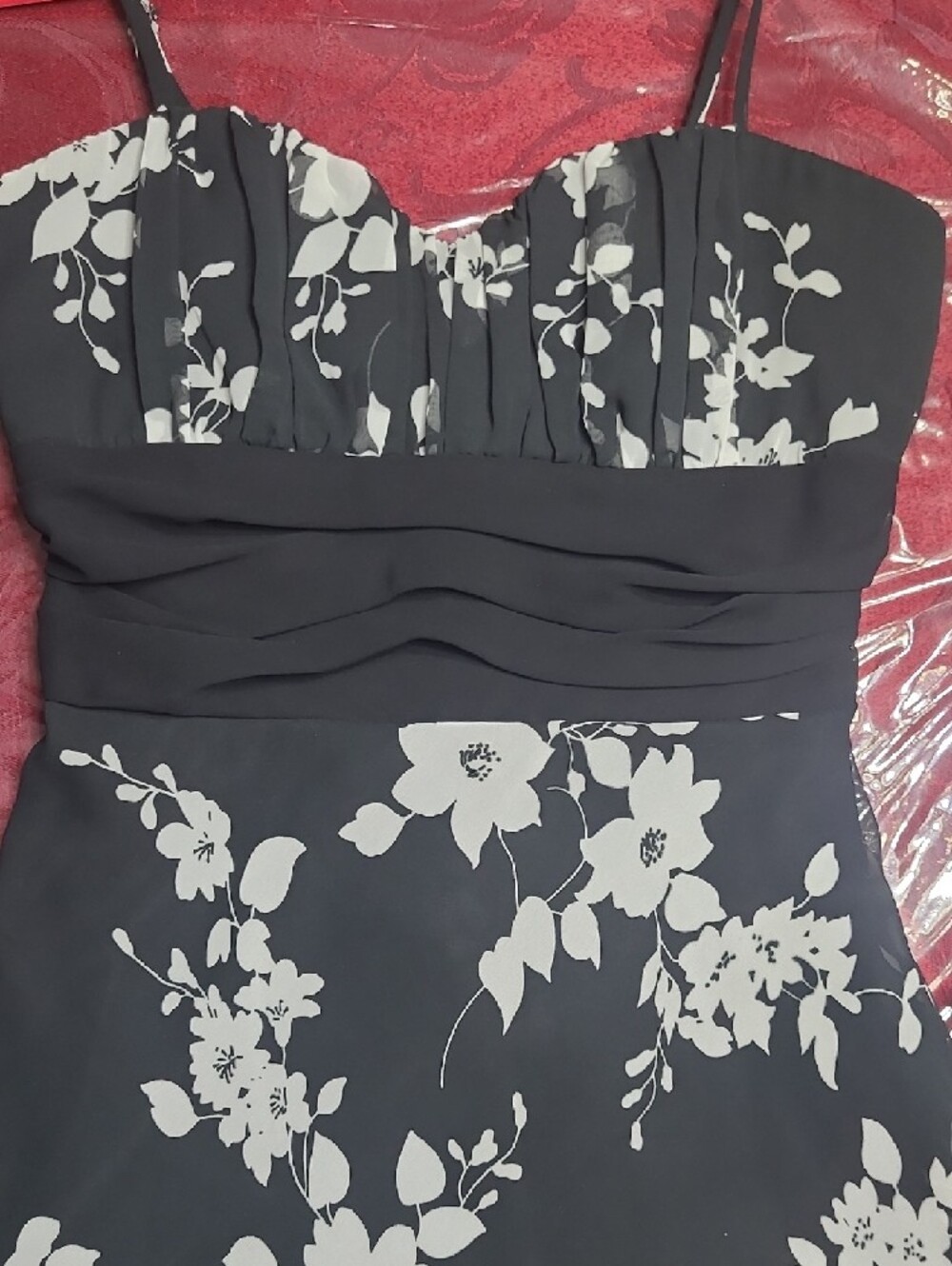 Speechless Black and White Floral  Dress, Size 3 - Picture 7 of 7